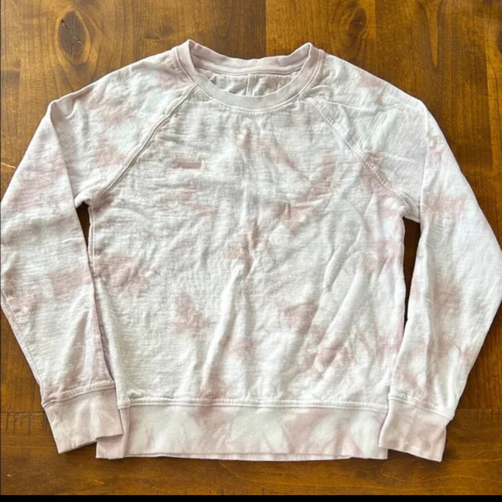 Athleta Tie Dye Cewneck size XXS